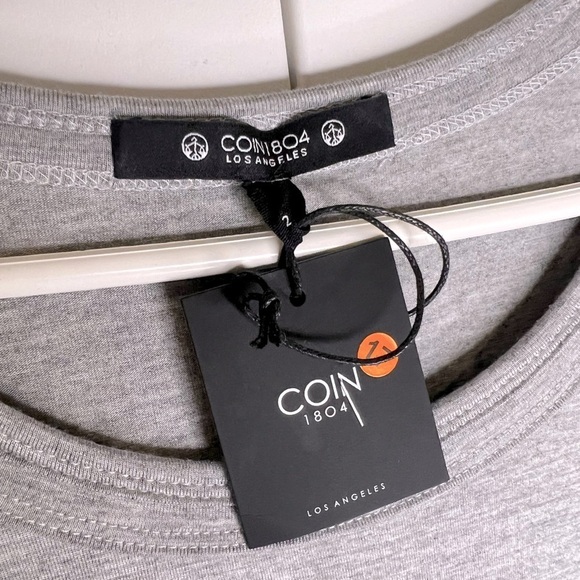 074. NWT Coin 1804 Casual scoop neck tee - Picture 2 of 4
